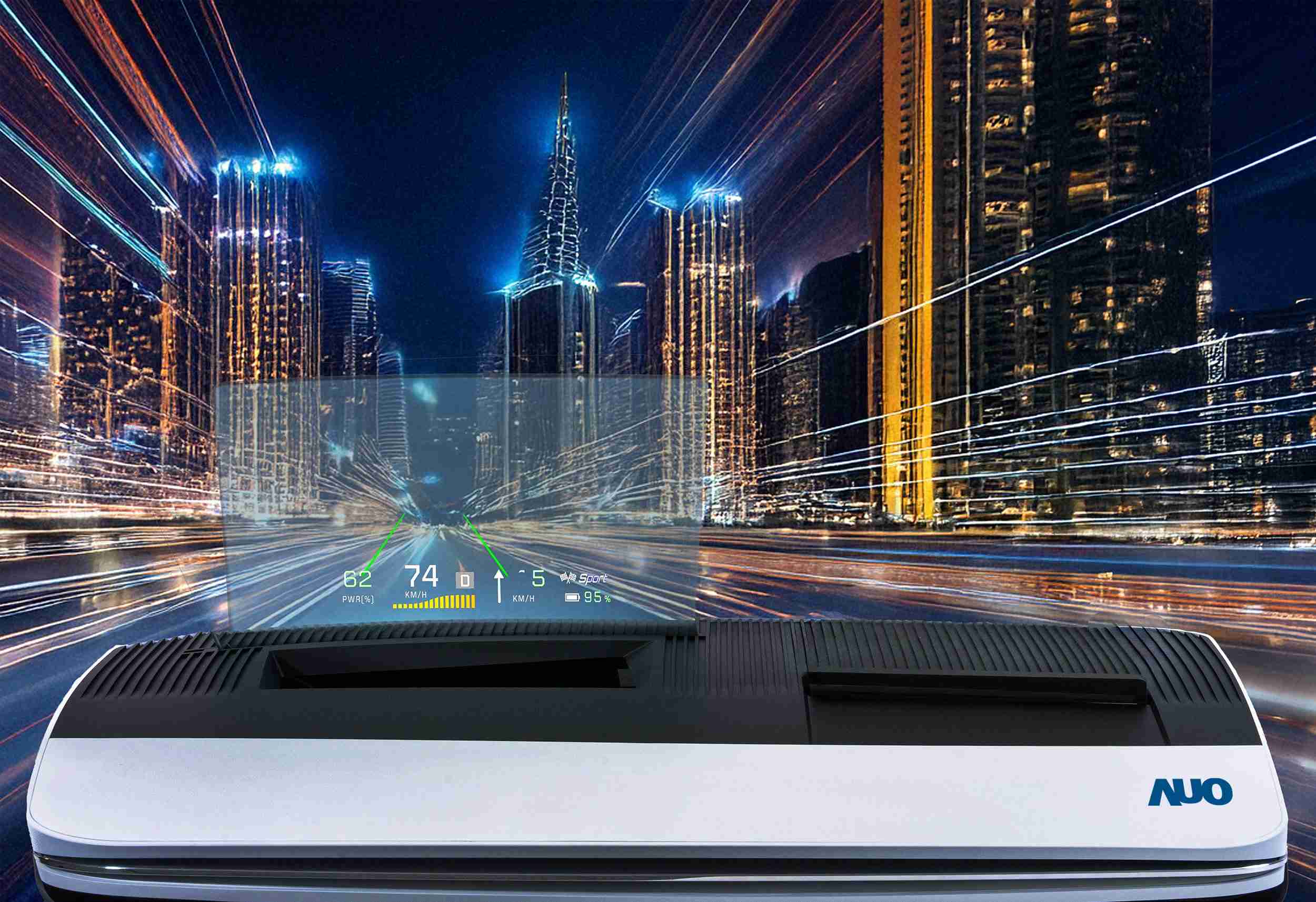 2468BET推出13吋Micro LED抬头显示器，，，提供高入眼亮度、、、、高色彩饱和度的显示质量，，在阳光下或黑暗中都清晰可见，，并利用Micro LED模块体积小的优势，，，，解决车用空间有限的痛点